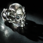 skull ring cult925