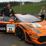 Raffi Bader racing for CULT925 - ADAC GT-MASTERS
